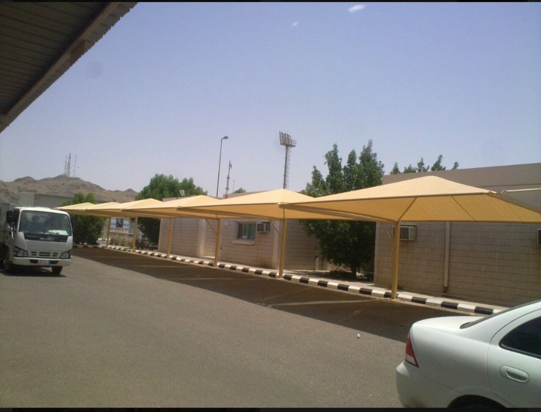 مظلات سيارات في جده